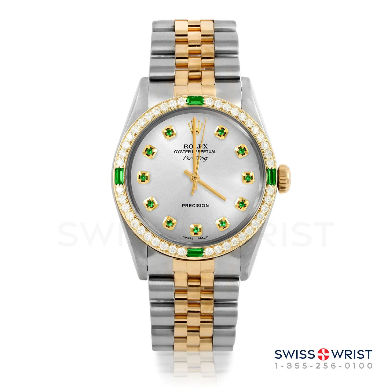 Rolex Air King 34mm | 5500-TT-SLV-EMD-AM-4EMD-JBL