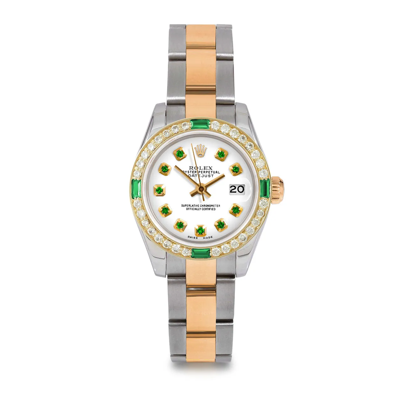 Rolex Datejust 26mm | 179173-WHT-EMD-AM-4EMD-OYS