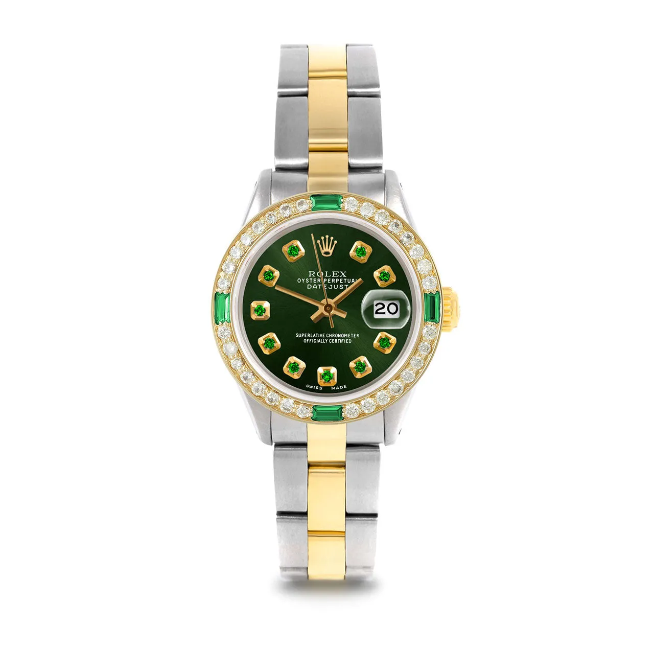 Rolex Datejust 26mm | 6917-TT-GRN-EMD-AM-4EMD-OYS