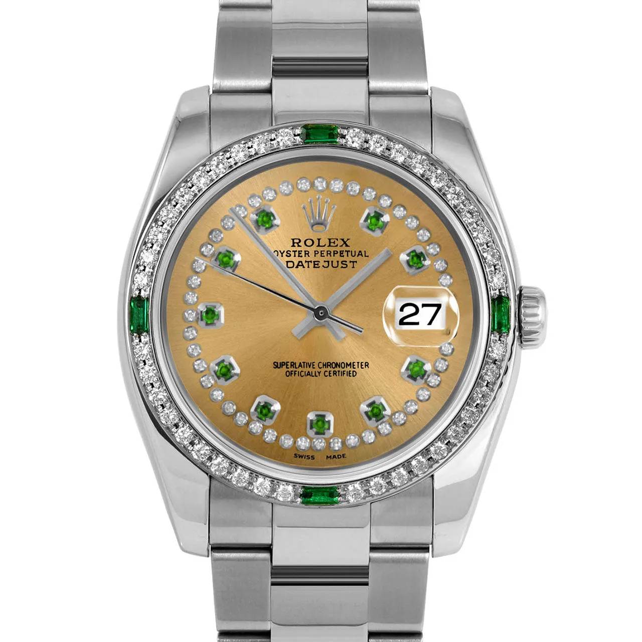 Rolex Datejust 36mm | 116234-CHM-STRE-4EMD-OYS