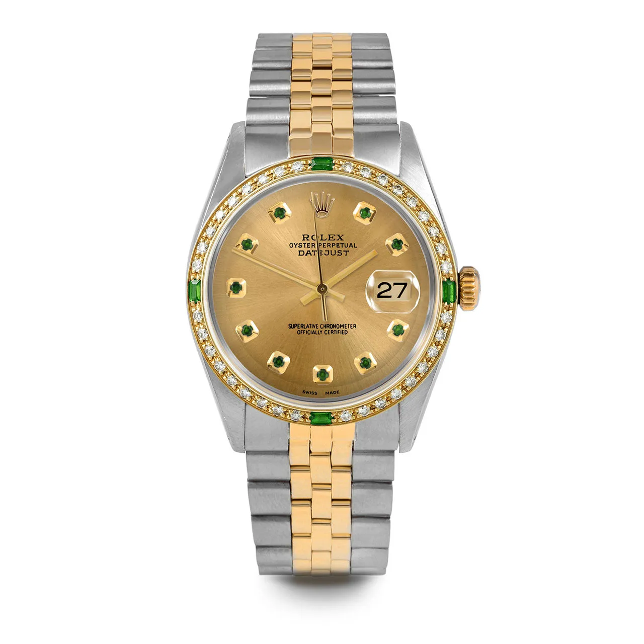 Rolex Datejust 36mm | 1601-TT-CHM-EMD-AM-4EMD-JBL