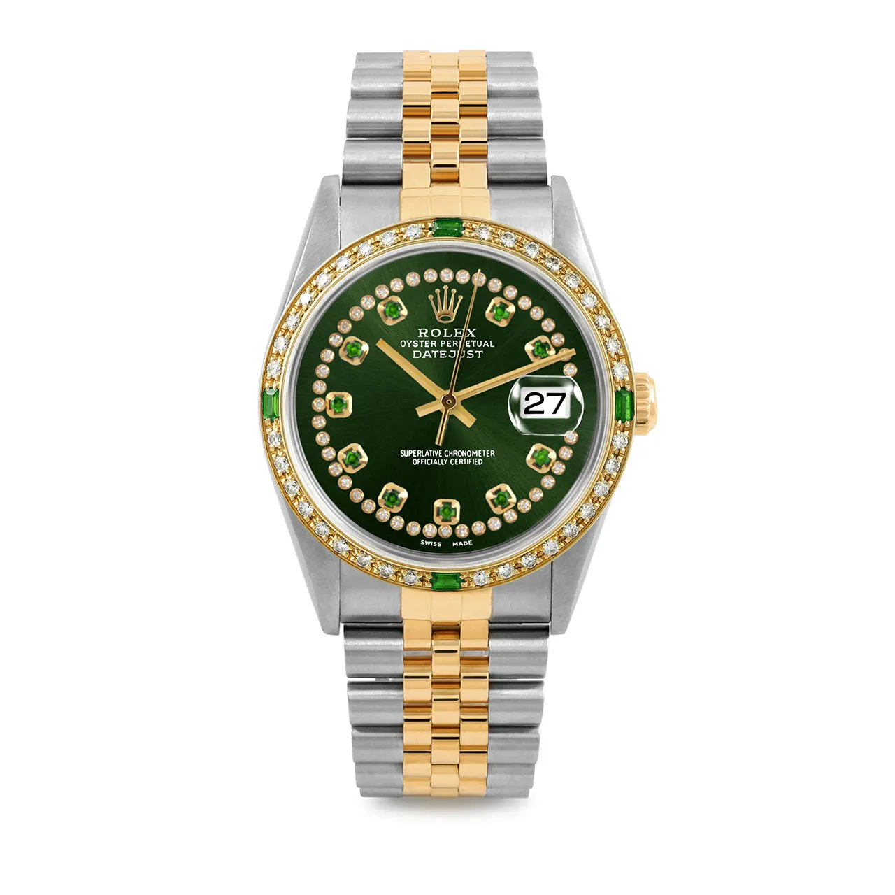 Rolex Datejust 36mm | 16233-GRN-STRE-4EMD-JBL