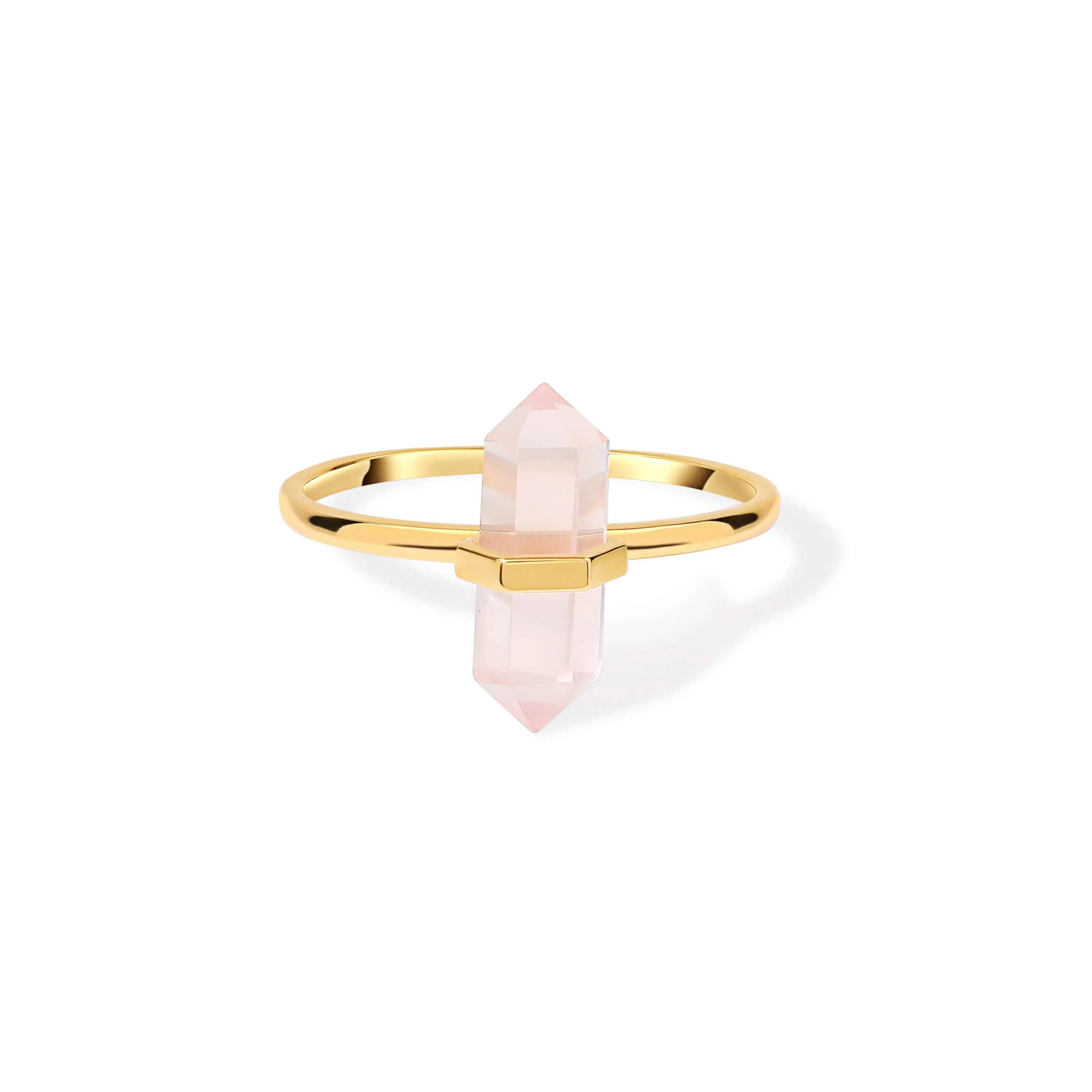 Rose Quartz Ring