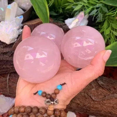 Rose Quartz Sphere