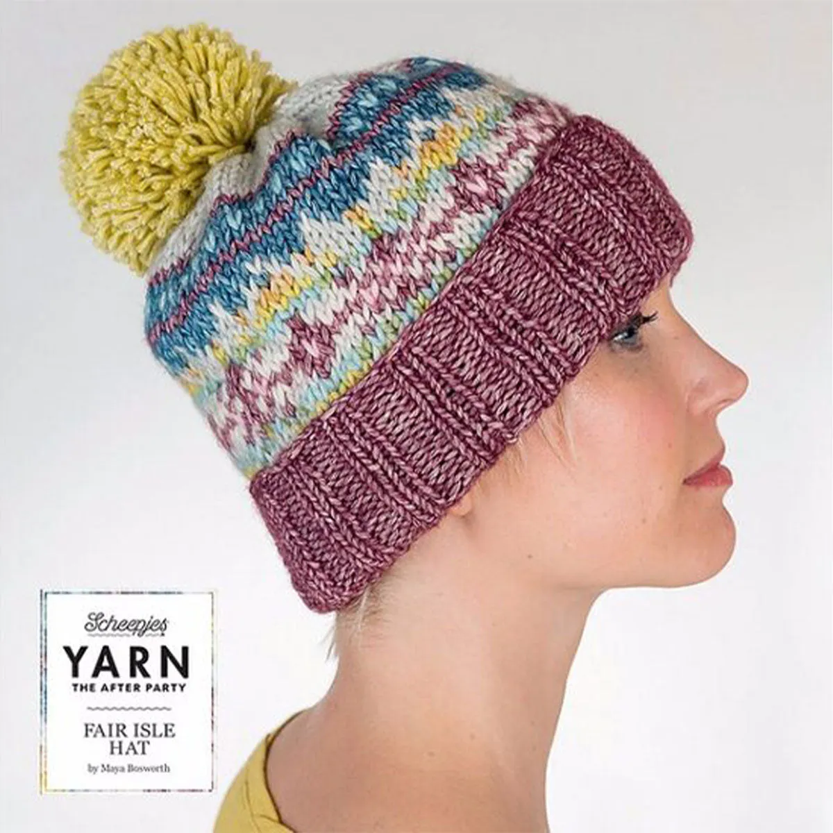 Scheepjes YARN The After Party Patterns - 07 - Fair Isle Hat