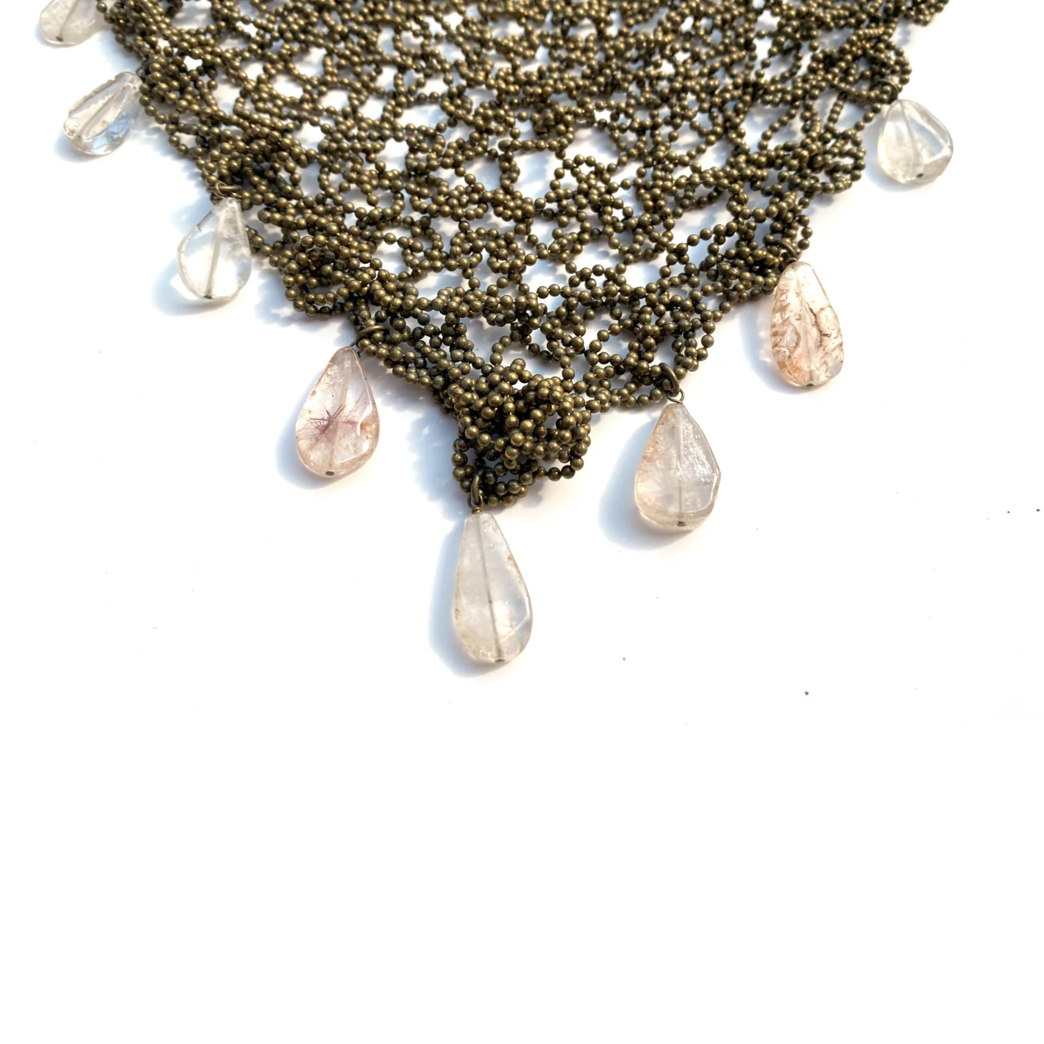 Sea Change Bronze Kerchief Necklace