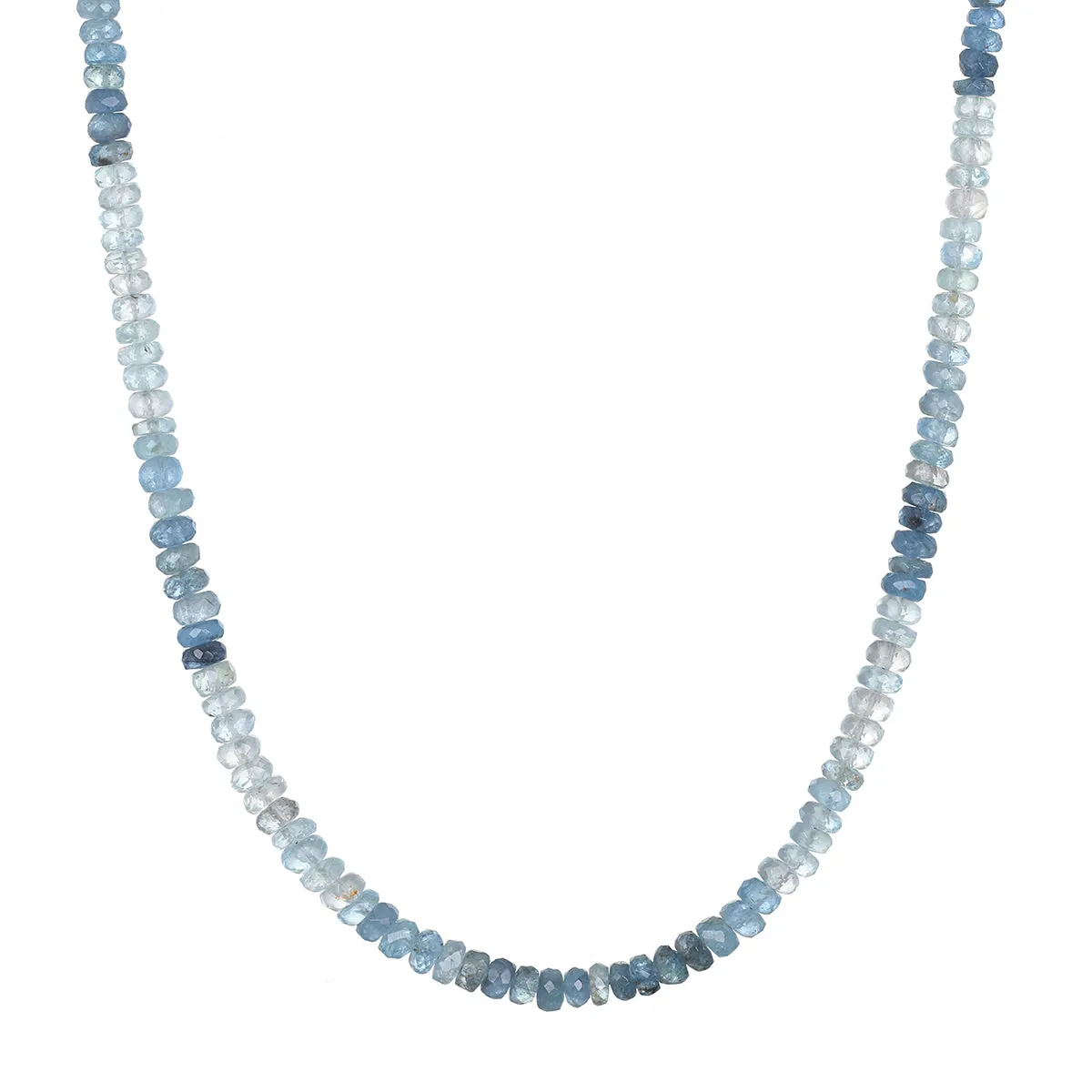 Shades of Courage 14kt Gold Aquamarine Necklace