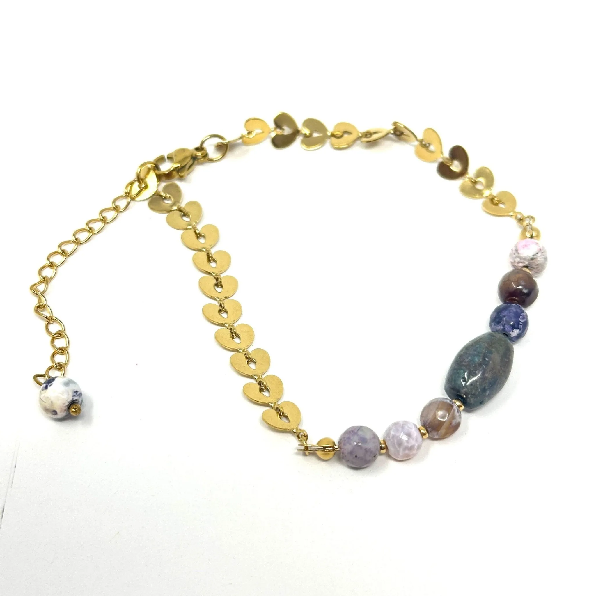 Solar Gemstone Chain Bracelet