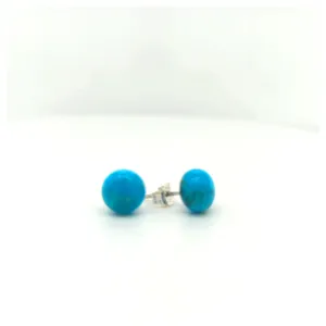 Sterling Silver and Turquoise Studs