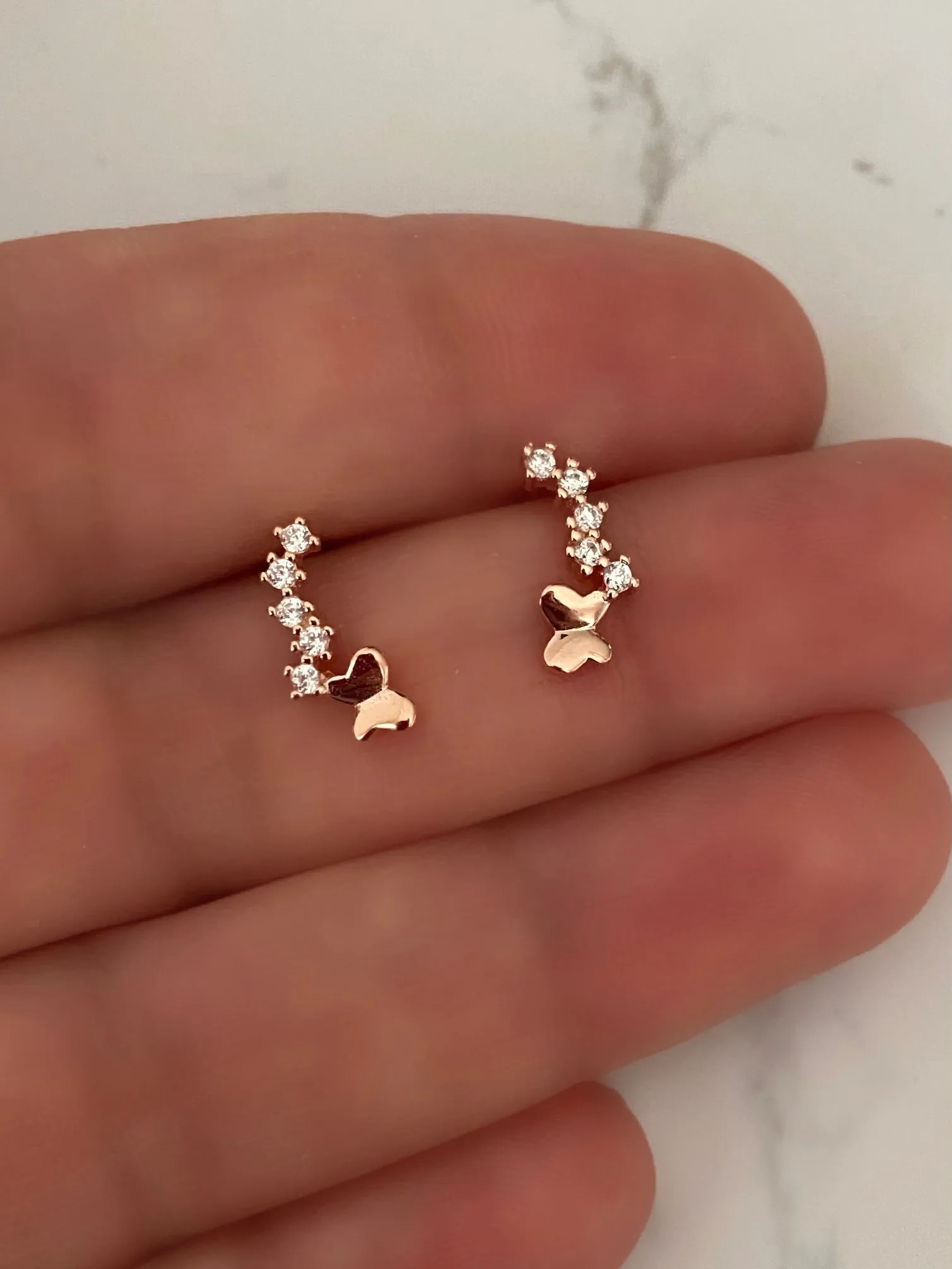 Super Dainty Butterfly Studs