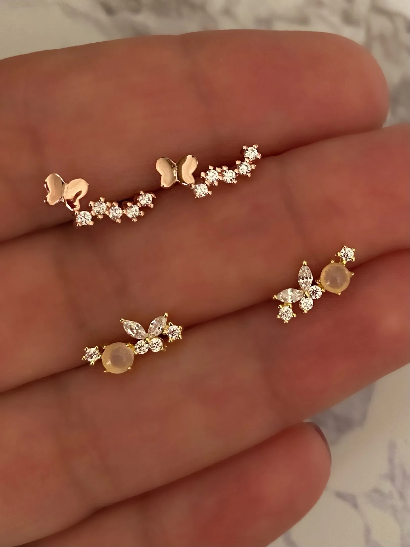 Super Dainty Butterfly Studs