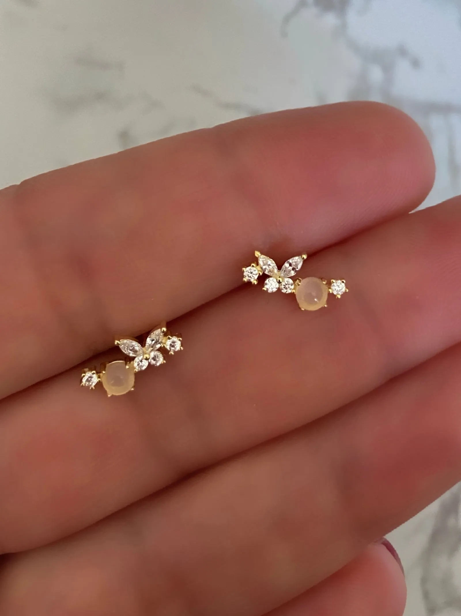 Super Dainty Butterfly Studs