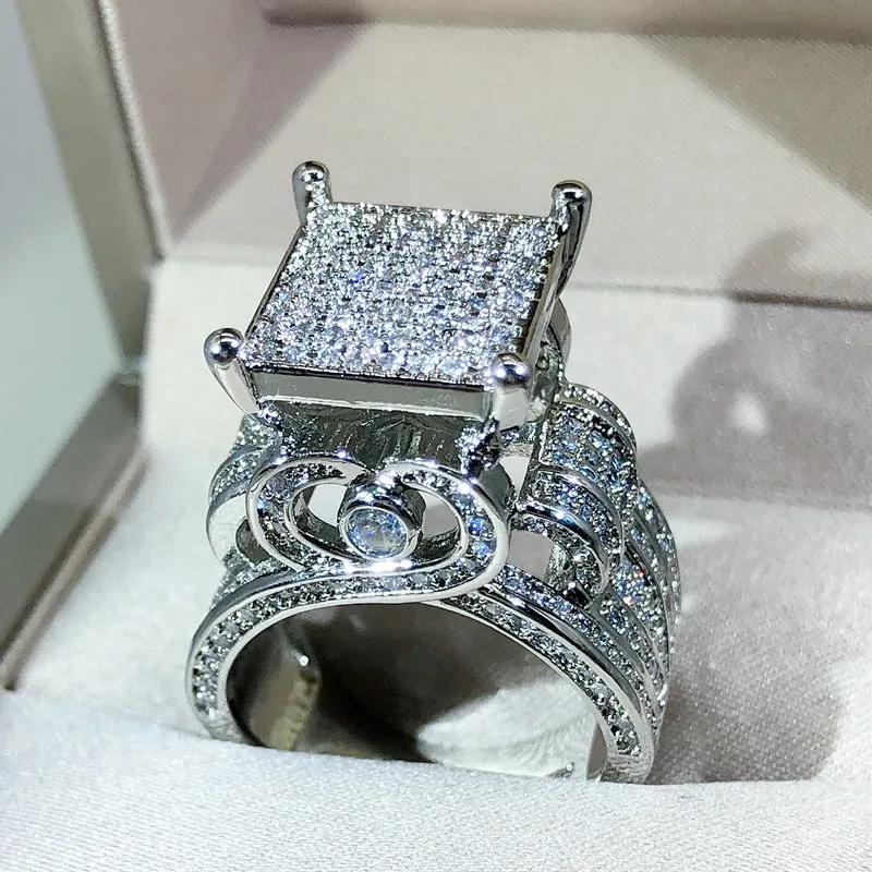 TEEK - 925 Squared 3D Ring