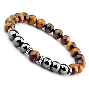 Tiger Eye Beaded Bracelet