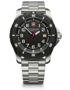 Victorinox Swiss Army Mens Maverick Sport - Black Dial - Bracelet