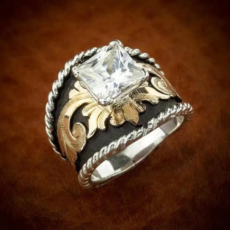 Zircon Gold Ring