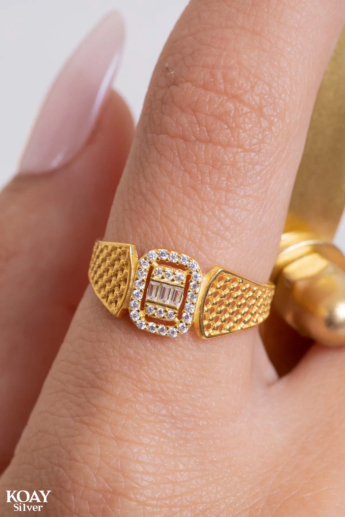 Zircon Ring (079-Square GP)