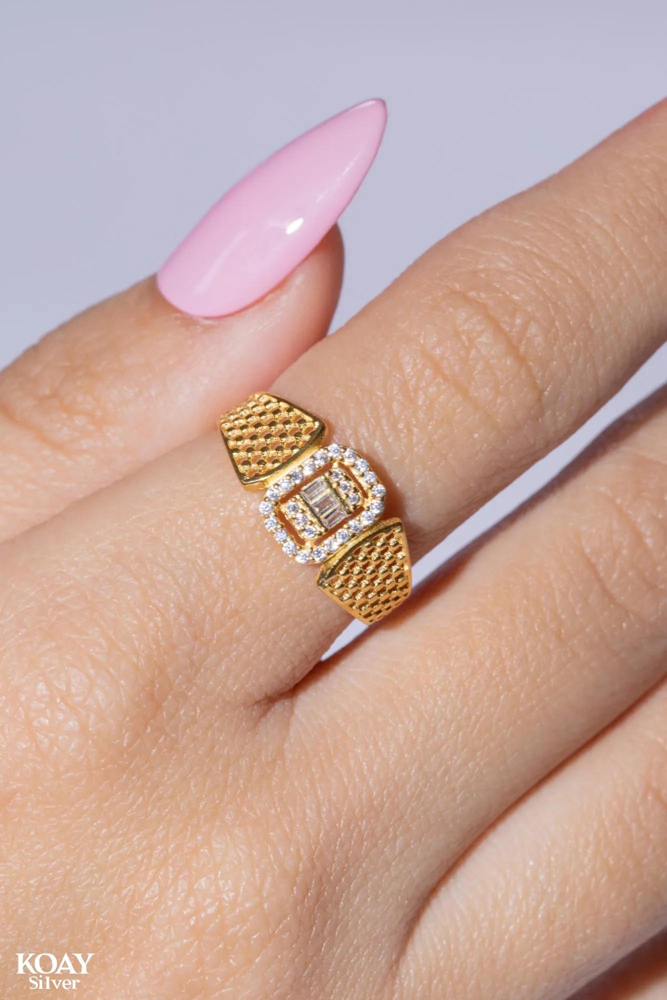 Zircon Ring (079-Square GP)